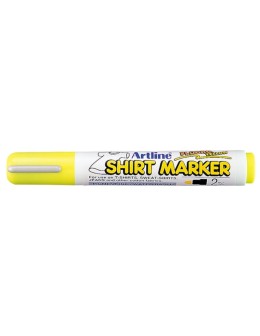 Fluoro Yellow T-Shirt Marker 2mm Artline