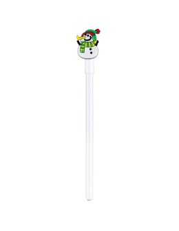 Christmas Ball Pen with Silicone Topper Centrum