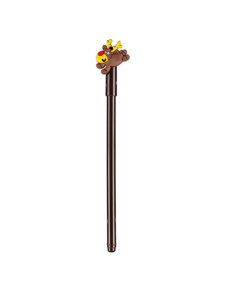 Christmas Ball Pen with Silicone Topper Centrum