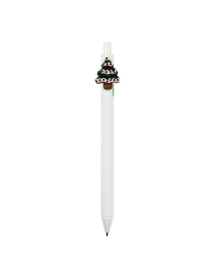 Christmas Retractable Ball Pen Blue 0.7mm Centrum
