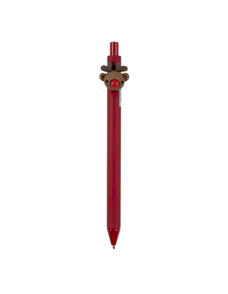 Christmas Retractable Ball Pen Blue 0.7mm Centrum
