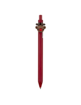 Christmas Retractable Ball Pen Blue 0.7mm Centrum