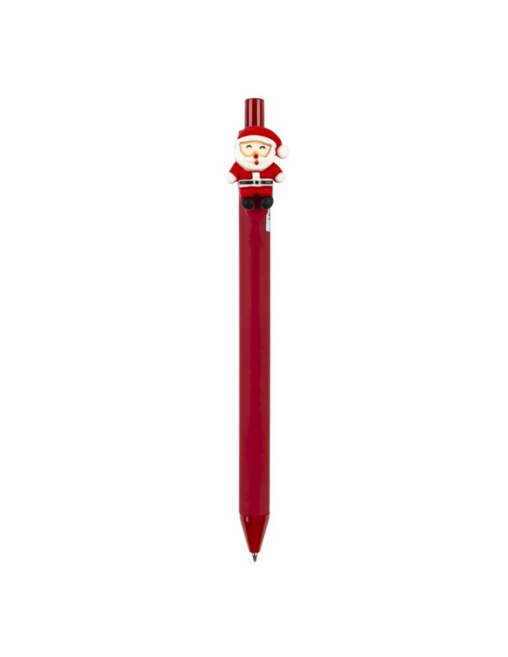 Christmas Retractable Ball Pen Blue 0.7mm Centrum