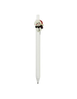 Christmas Retractable Ball Pen Blue 0.7mm Centrum