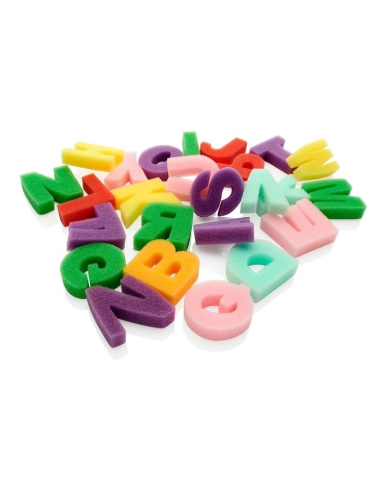 Alphabet Sponge Letters Set of 26 Crafty Bitz