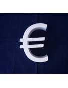 Polystyrene Euro Symbol Flat 20x5cm