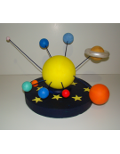 Solar System with Styrofoam