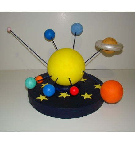 Solar System with Styrofoam