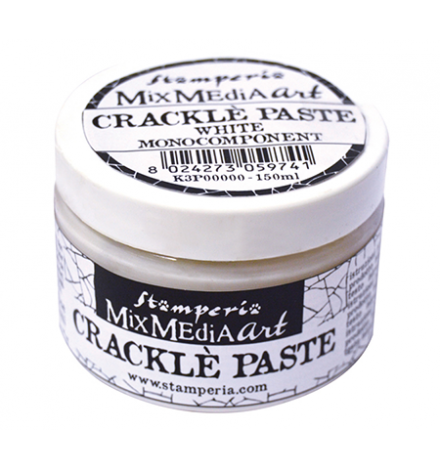 Mix Media Crackle Paste 150ml - Stamperia