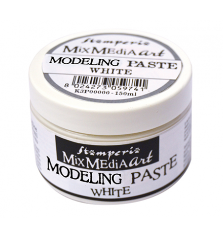 Πάστα Modeling άσπρη 150ml - Stamperia