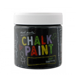 Chalkboard Paint 250ml Black - Mont Marte