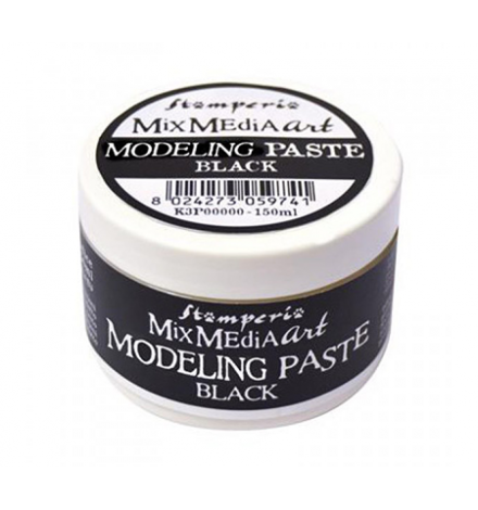 Modeling Paste Black 150ml - Stamperia