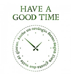 Stencil 21x29.7cm (A4) "Have a good time"  - Stamperia