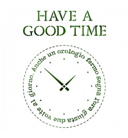 Stencil 21x29.7cm (A4) "Have a good time"  - Stamperia
