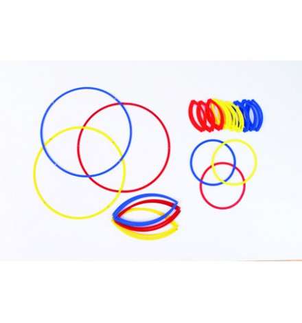 Desktop Sorting Rings Set 25cm  - Pk15