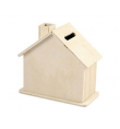 Wooden Money Box 10.1x10x5.4cm