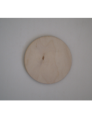 Wooden Coaster rounded 9cm
