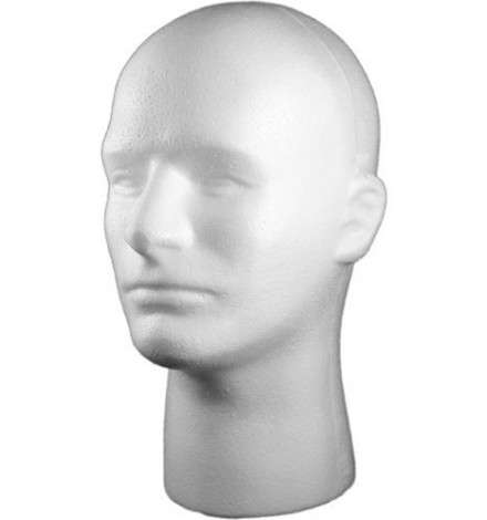 Mannequin Head Male 30.5 cm