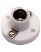 Plastic Bulb Holder E10 - White