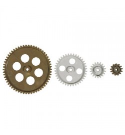 Gears with 3mm hole - "Module 1"