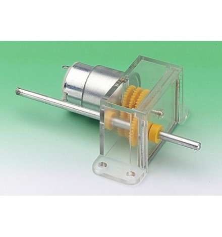 Gearbox motor kit 3-6V in Clearbox