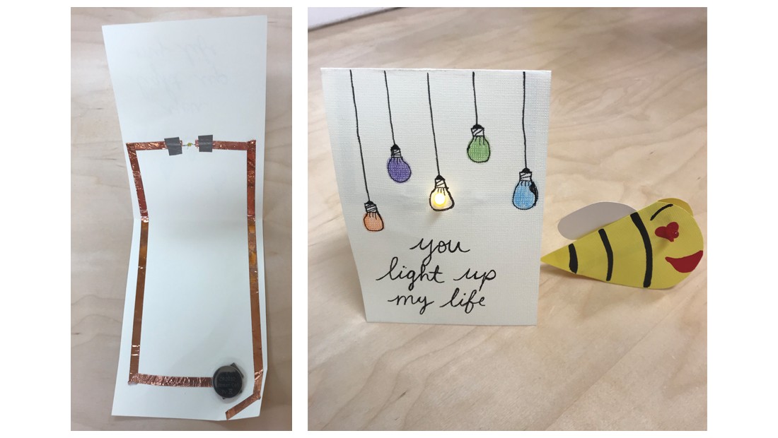 Paper Circuits: Make Light-Up Greeting Cards with Copper Tape!