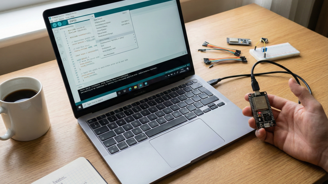 Πώς να τρέξετε το Arduino IDE στο ESP32: Οδηγός Εγκατάστασης για Αρχάριους